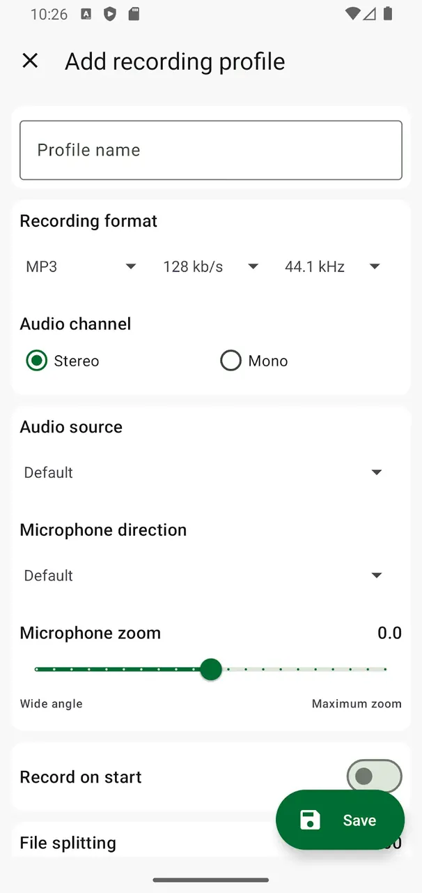 ASR Voice Recorder screenshot 5