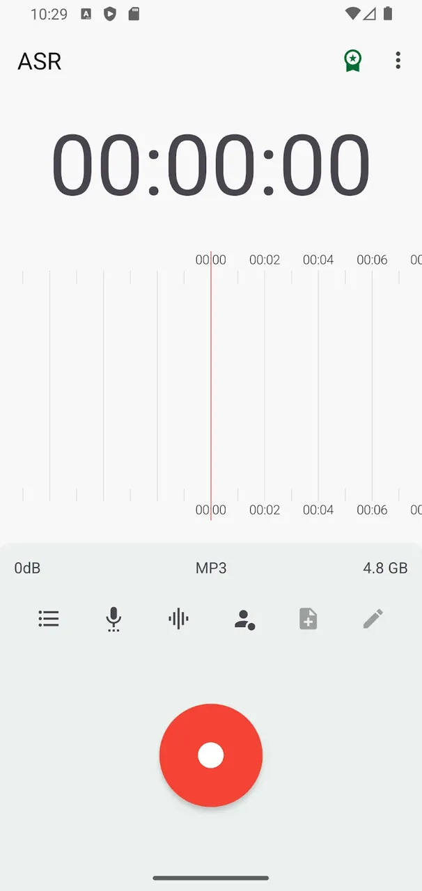 ASR Voice Recorder screenshot 2