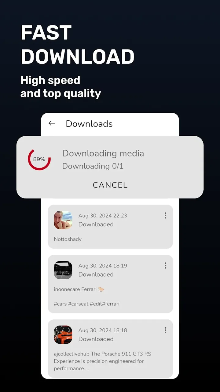 Tikget - Video Downloader screenshot 5
