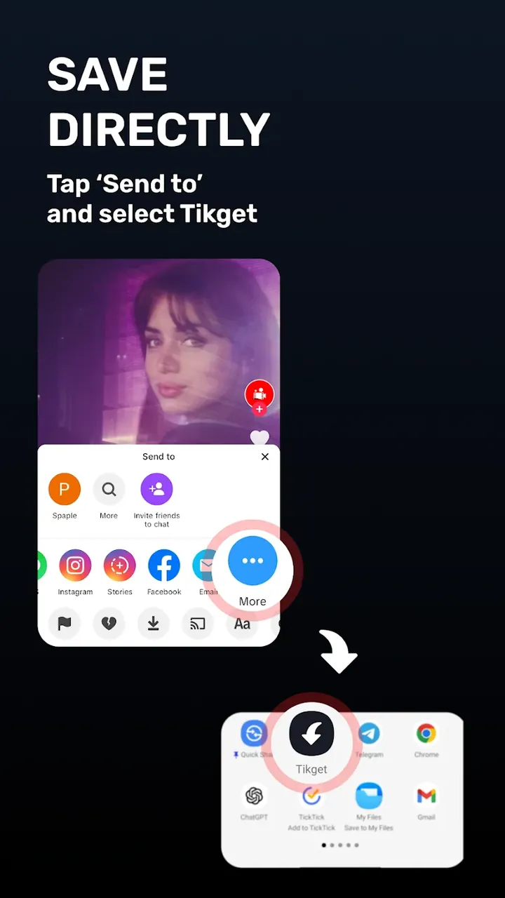 Tikget - Video Downloader screenshot 4