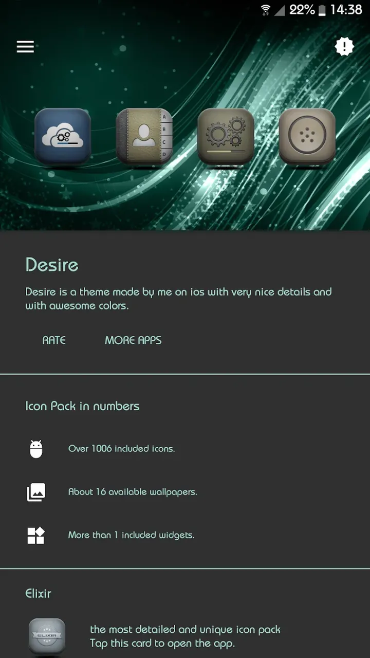 Desire screenshot 4