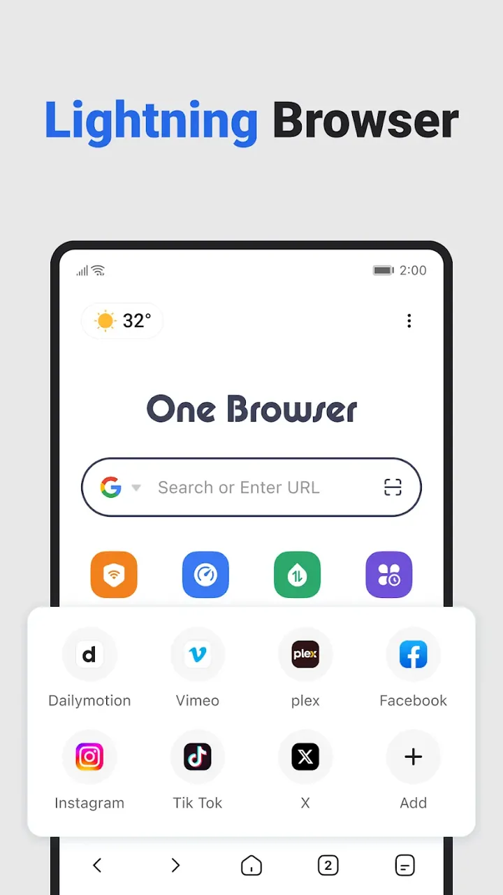 One Browser - Video Downloader screenshot 2