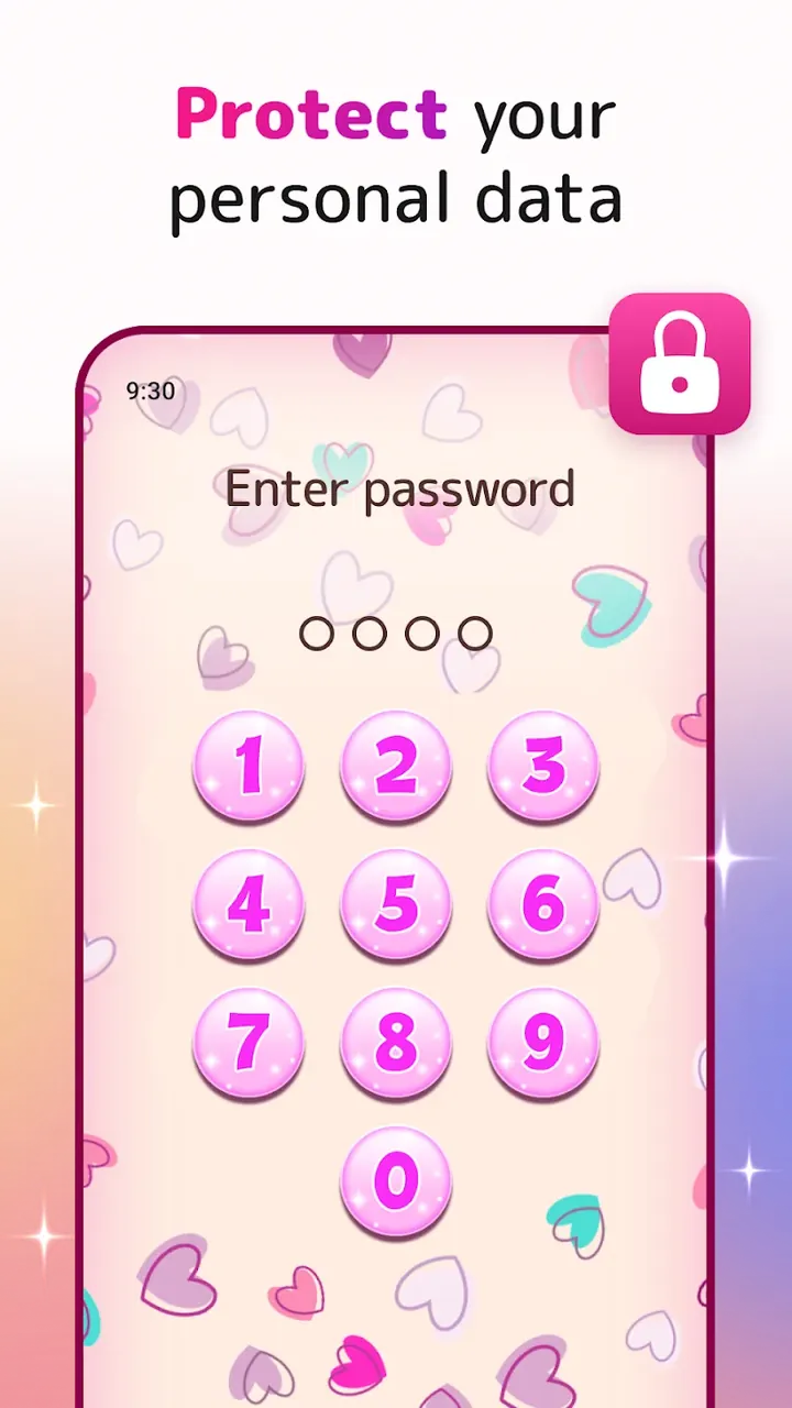 Cute Lock Screen & Wallpapers screenshot 4