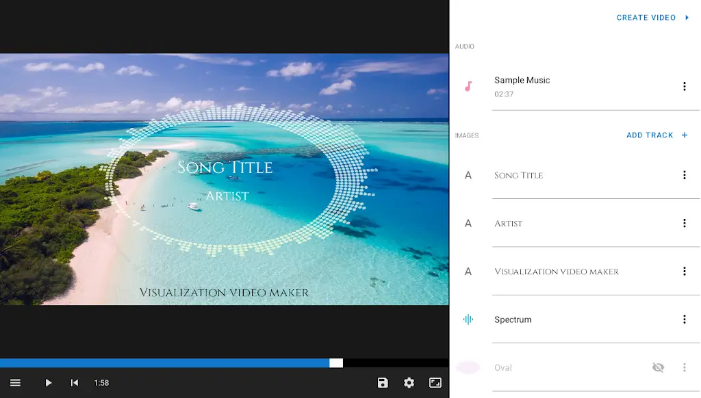 Visualization Video Maker screenshot 4