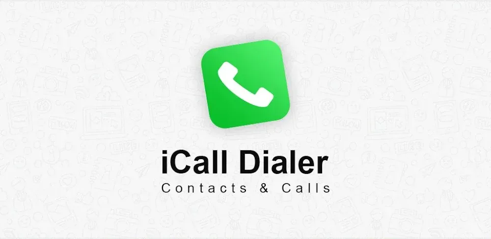 iCall Dialer Contacts & Calls screenshot 1