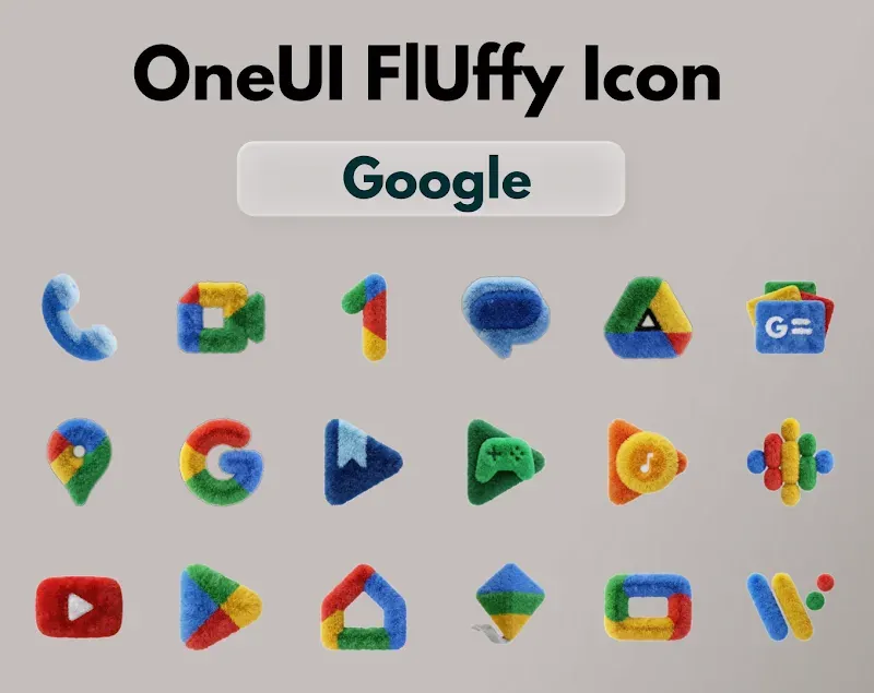 OneUI Fluffy Icons screenshot 3