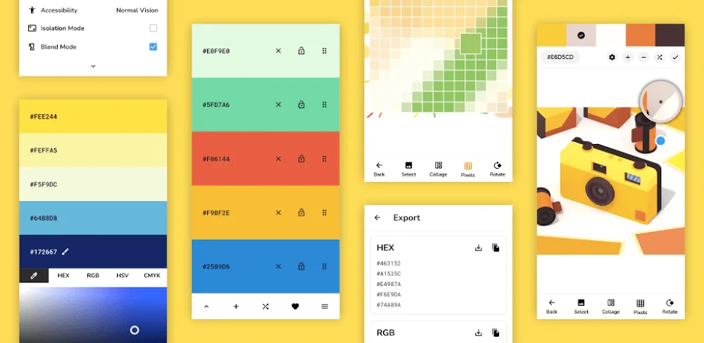 Pigments screenshot 1