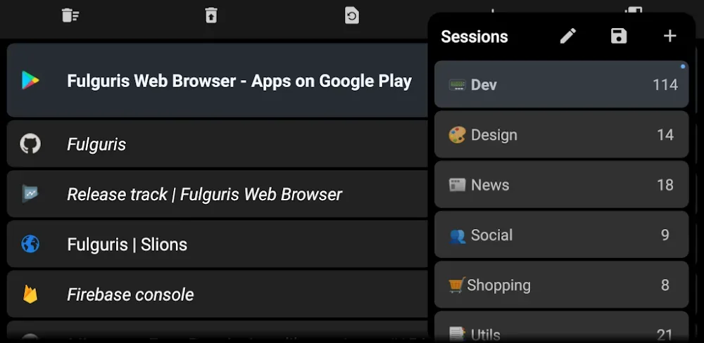 Fulguris screenshot 1
