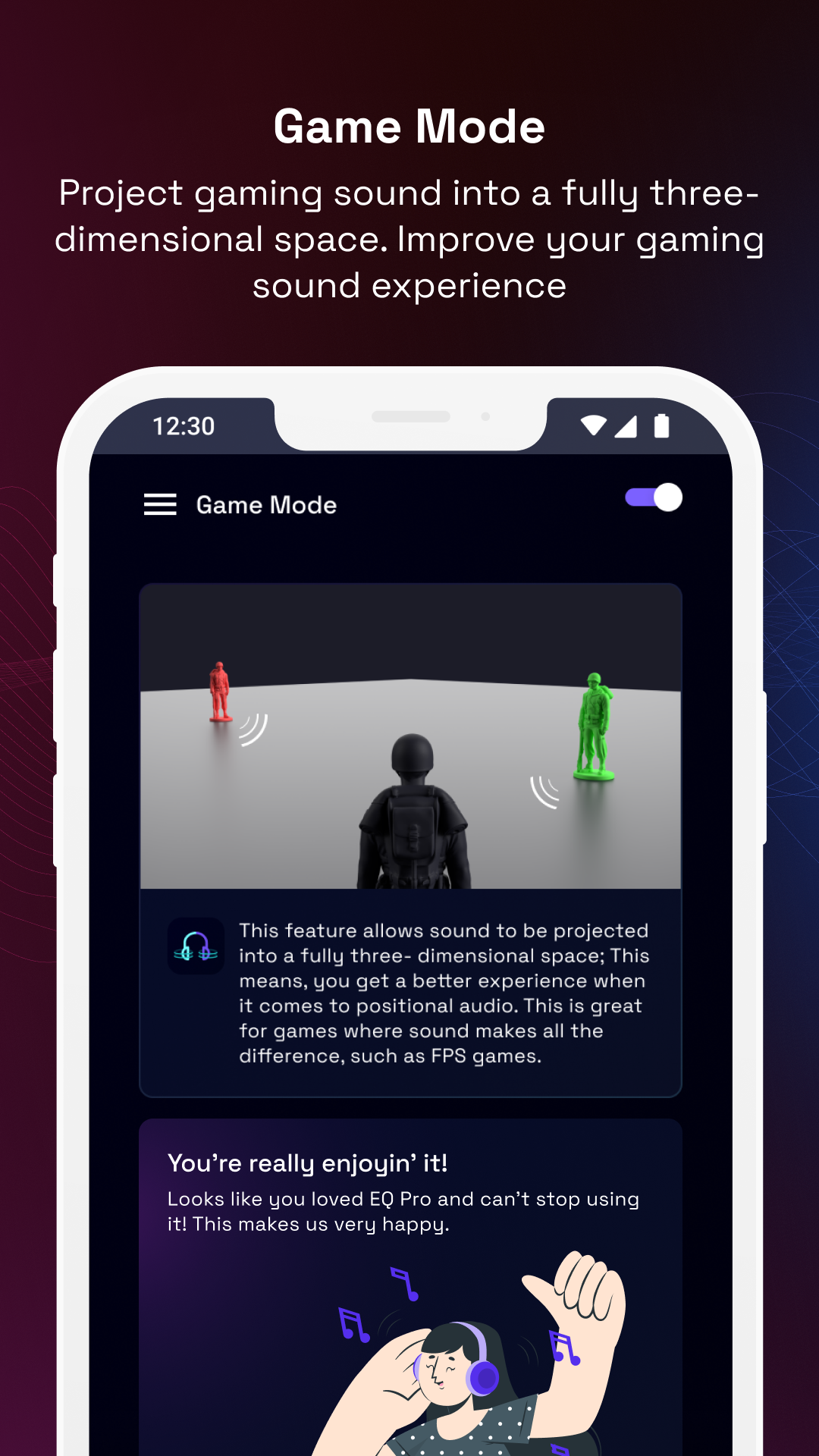 Volume Booster - Equalizer Pro screenshot 2