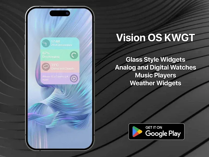 Vision Pro KWGT screenshot 2