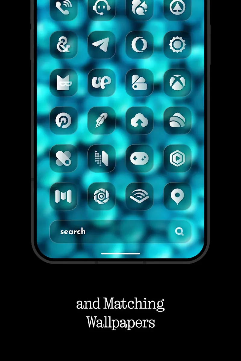 Glass Dark Icon Pack screenshot 5