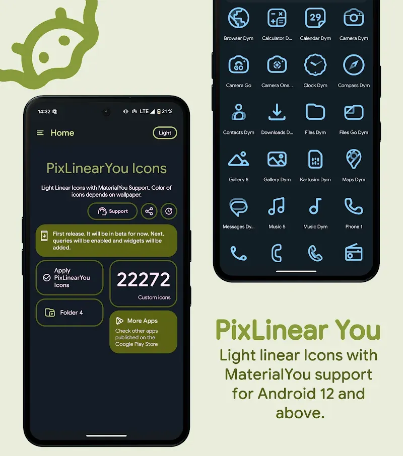 PixLinear You Icon Pack screenshot 2