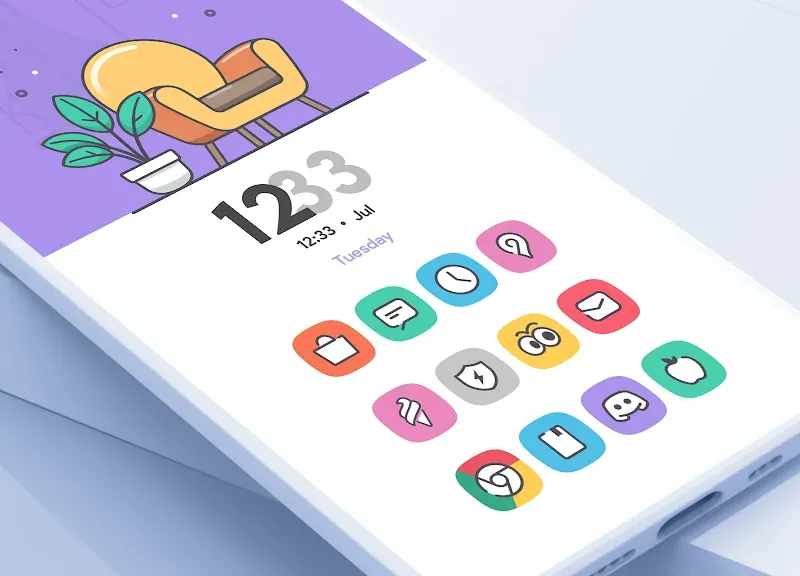 Adaptive Toons Icon Pack screenshot 2