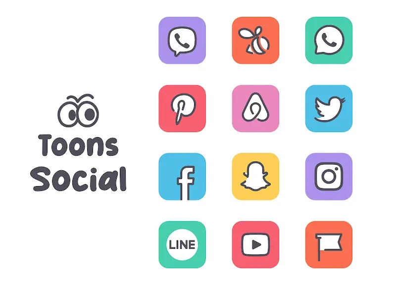 Adaptive Toons Icon Pack screenshot 5