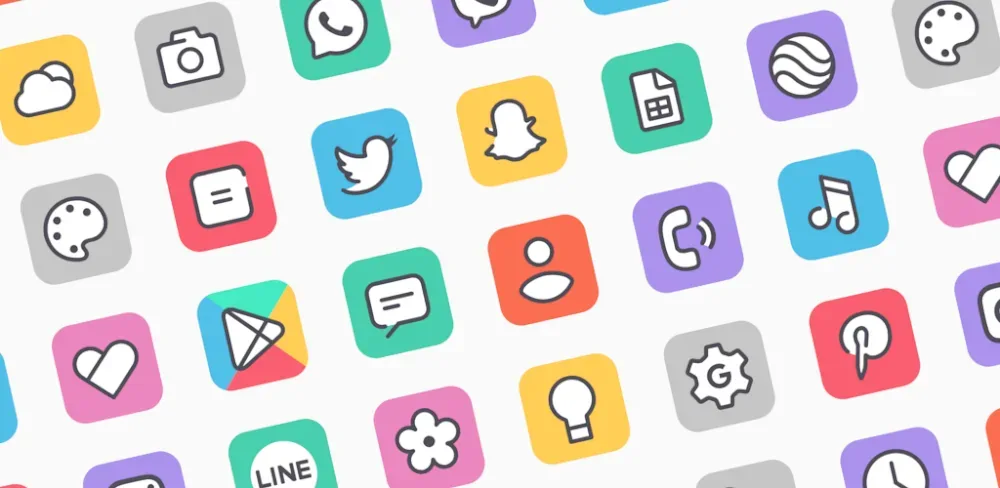 Adaptive Toons Icon Pack screenshot 1