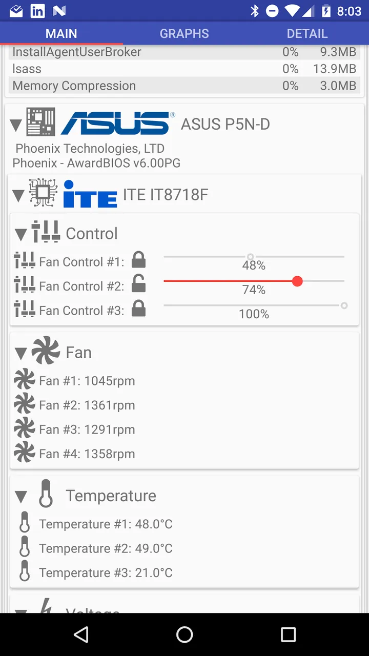 Remote System Monitor screenshot 5