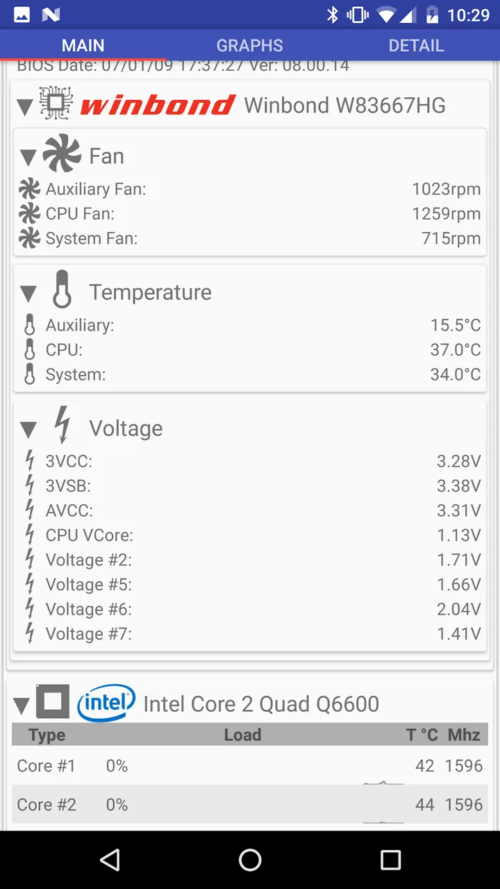 Remote System Monitor screenshot 2