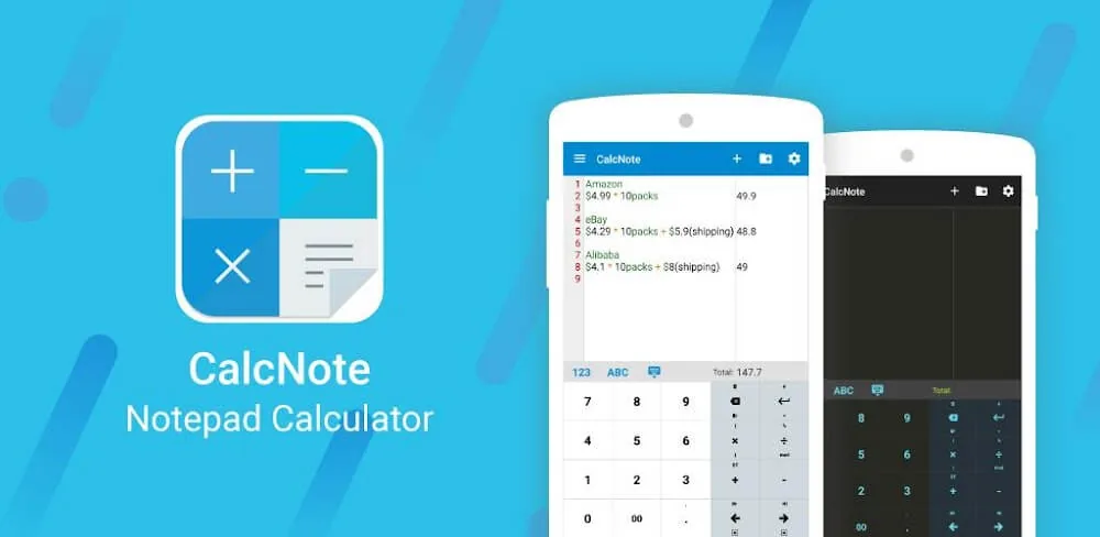 CalcNote Pro screenshot 1