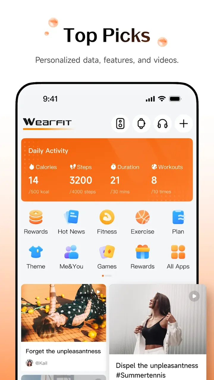 Wearfit Pro screenshot 2