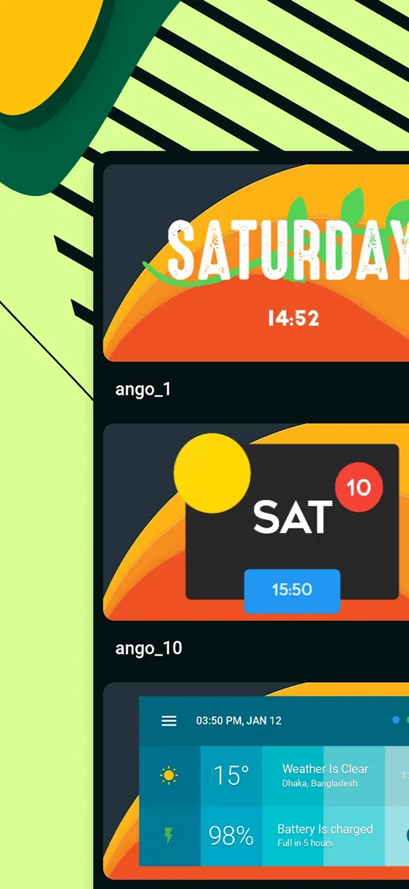 Ango Icon Pack screenshot 3