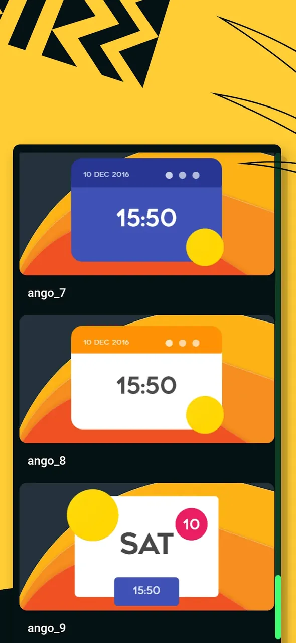 Ango Icon Pack screenshot 5