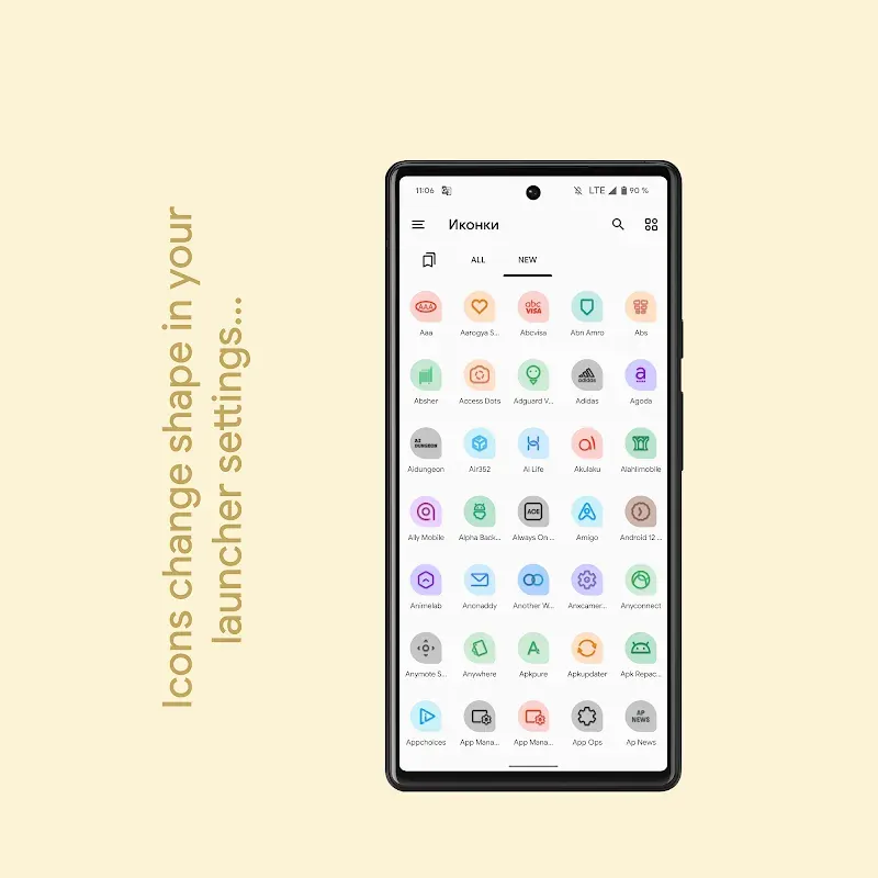 Pix Material Colors Icon Pack screenshot 6