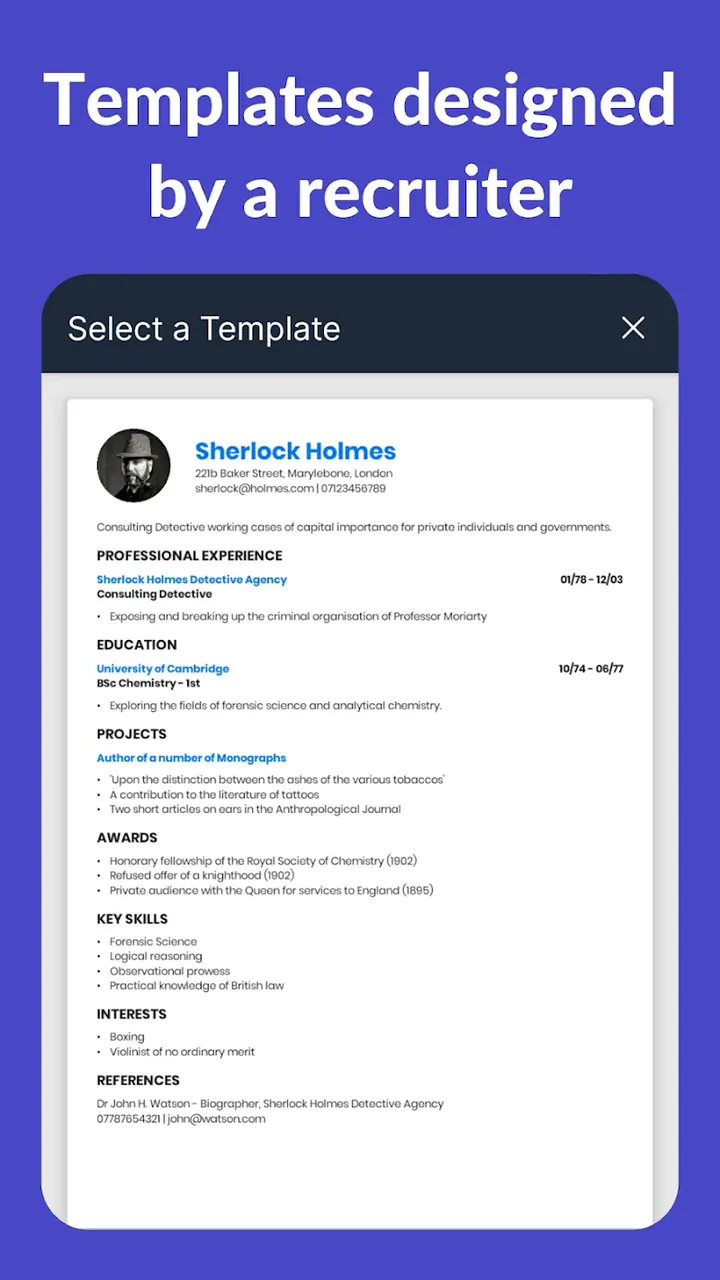 CV Engineer screenshot 4