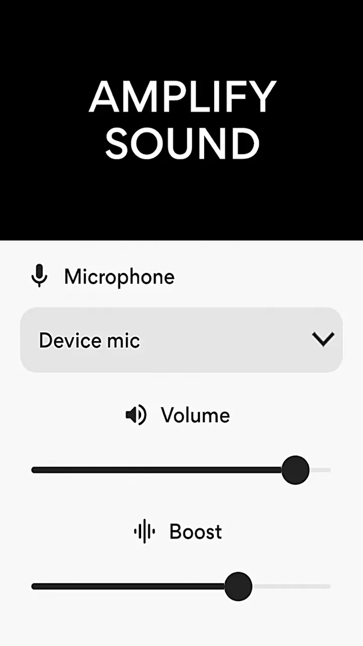 Microphone Amplifier screenshot 2