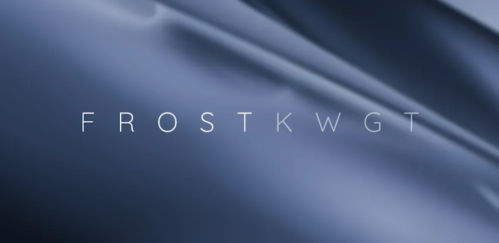 Frost KWGT screenshot 1