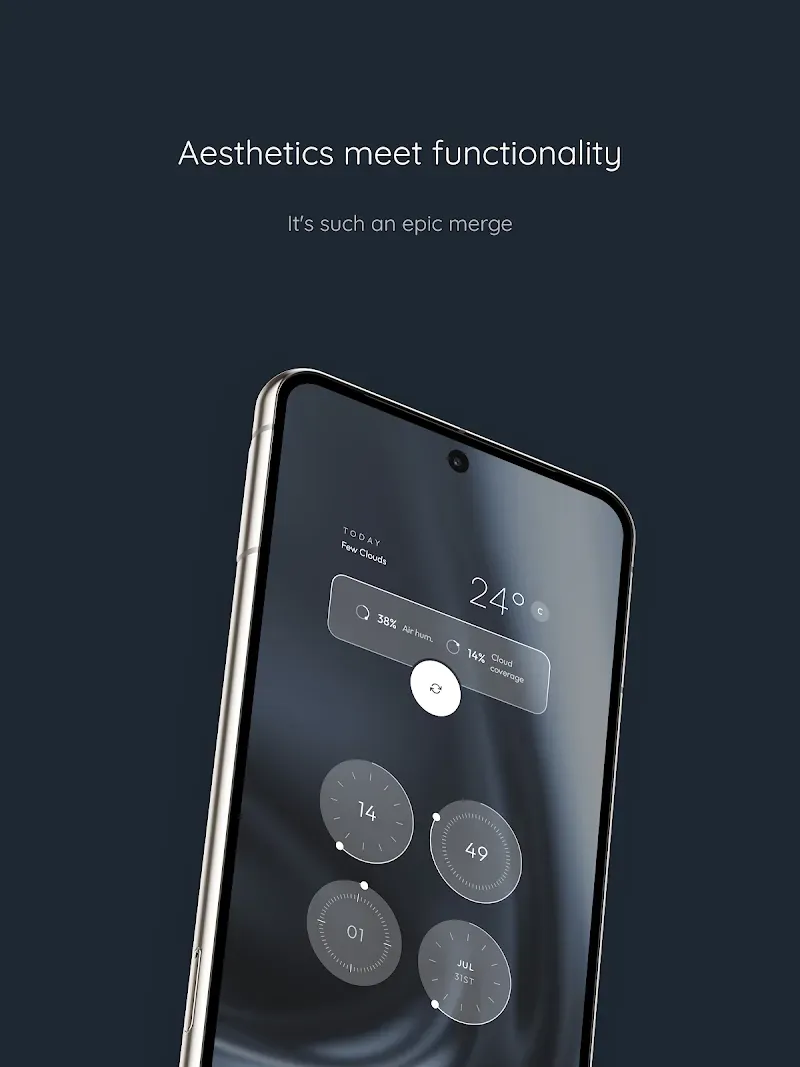 Frost KWGT screenshot 3
