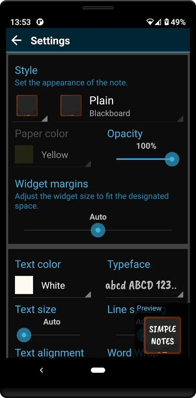 Another Note Widget screenshot 5