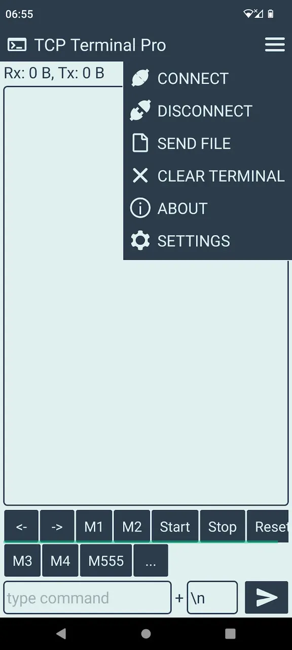 TCP Terminal Pro screenshot 3