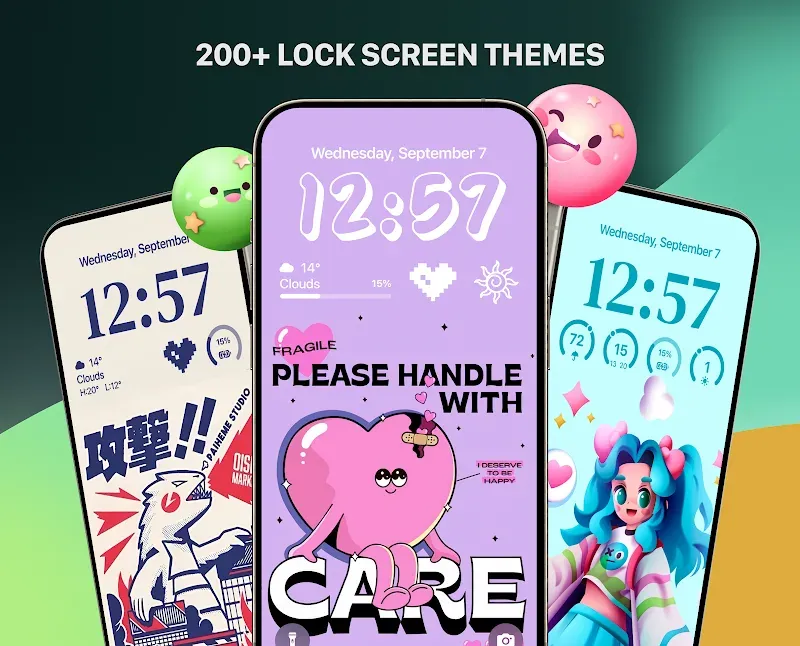 iLock - Lock Screen OS 17 screenshot 2