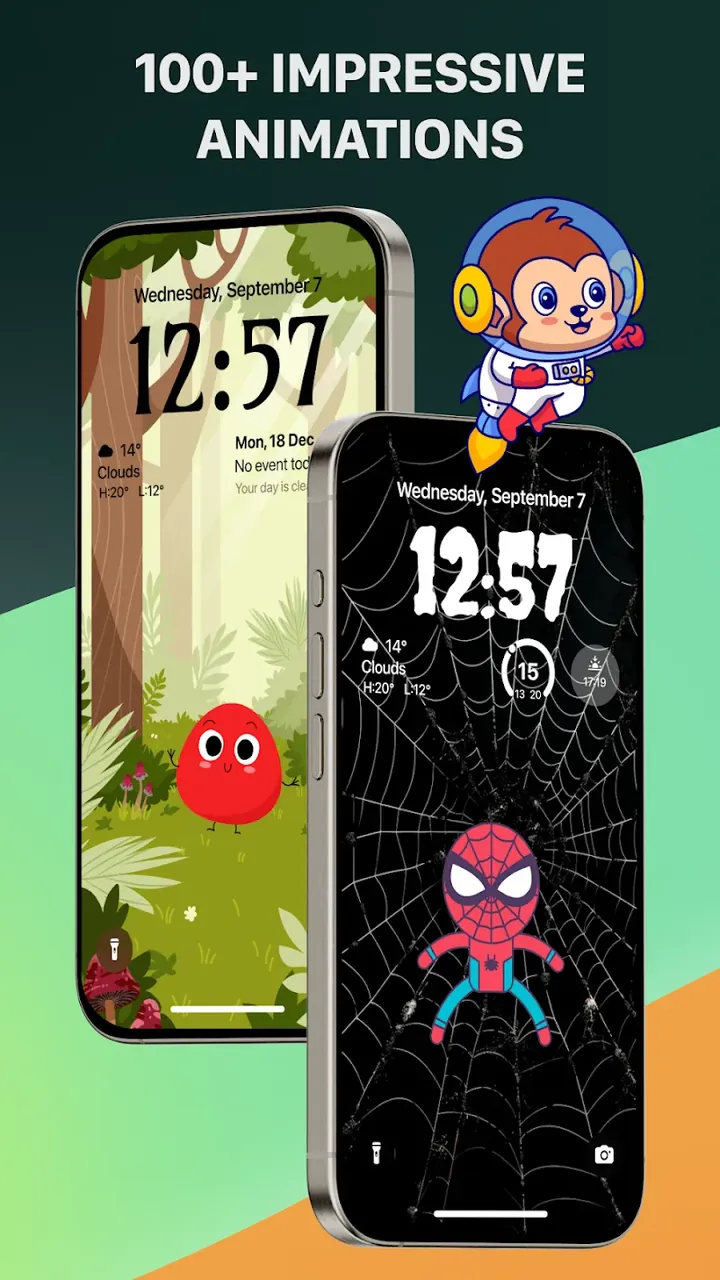 iLock - Lock Screen OS 17 screenshot 3