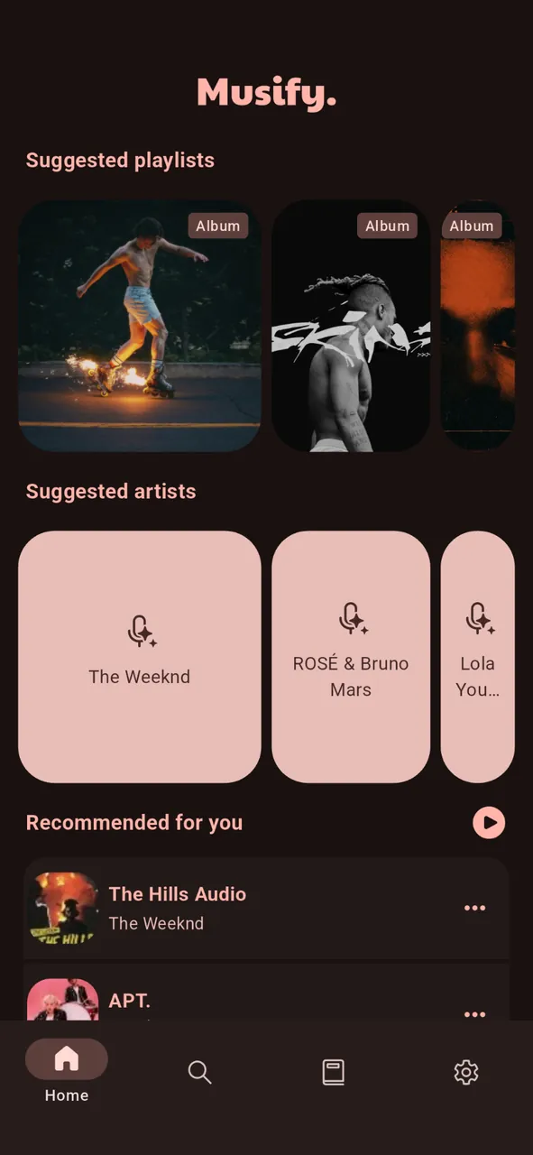 Musify screenshot 2