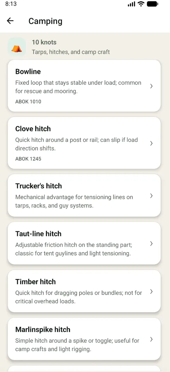 Knots Guide screenshot 3
