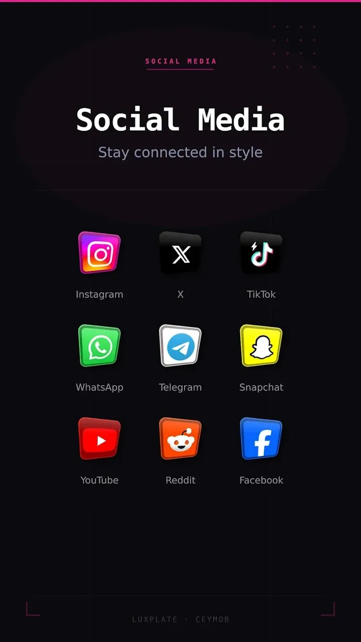 Luxplate Icon Pack screenshot 3