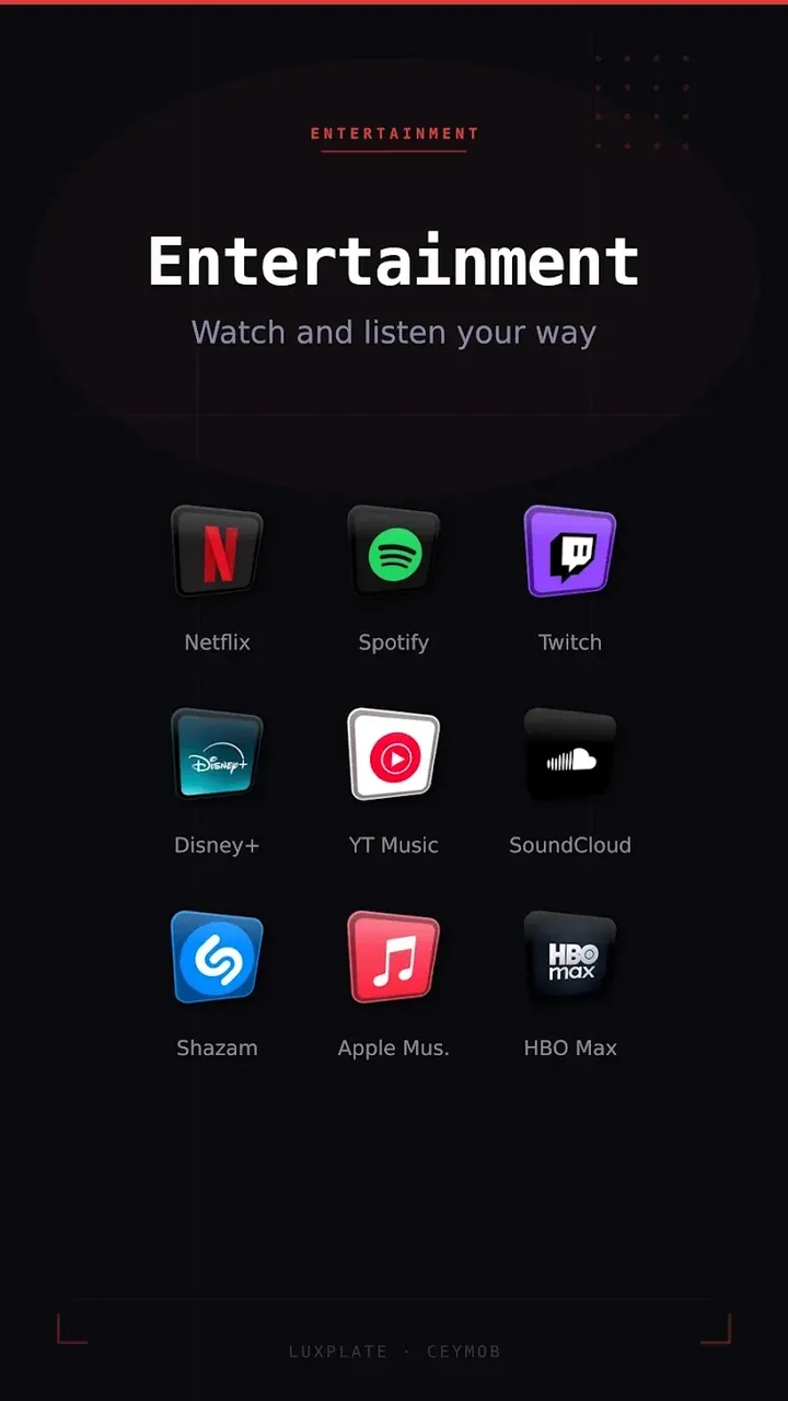 Luxplate Icon Pack screenshot 5