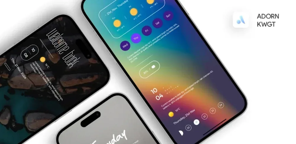 Adorn Kwgt screenshot 1