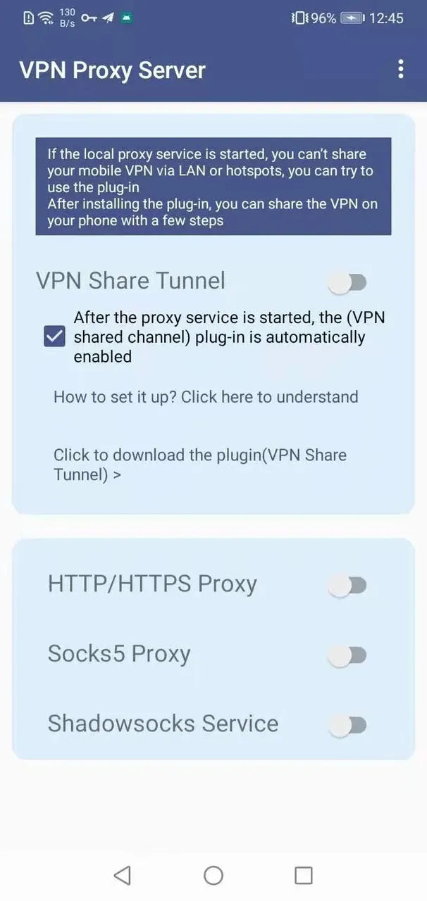 VPN Proxy Server screenshot 4