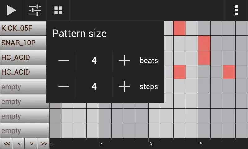 GrooveMixer screenshot 5