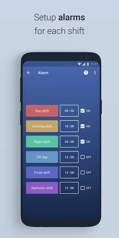 Shift Work Schedule Calendar screenshot 6