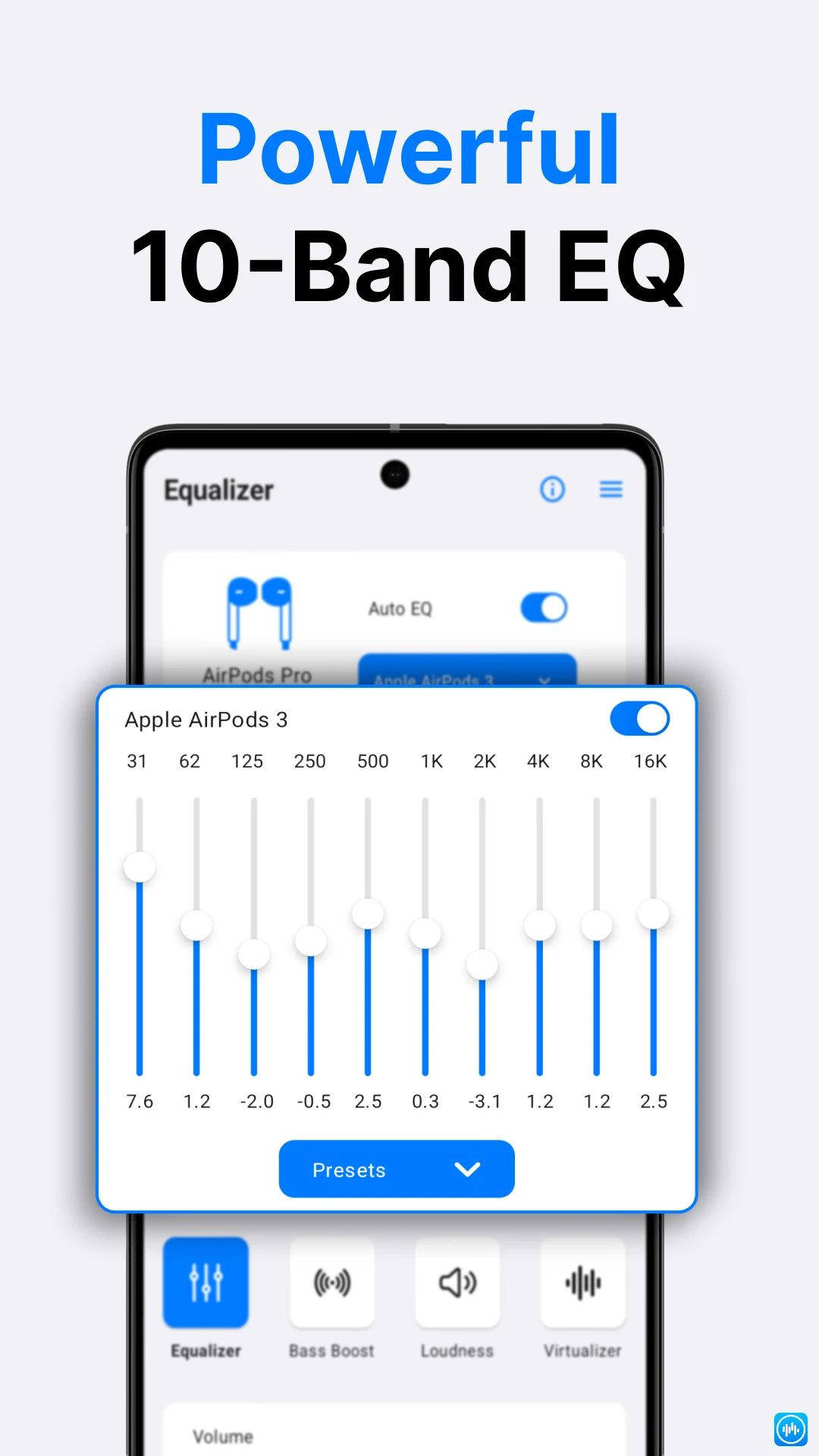 Wave Equalizer FX Bass Booster screenshot 2