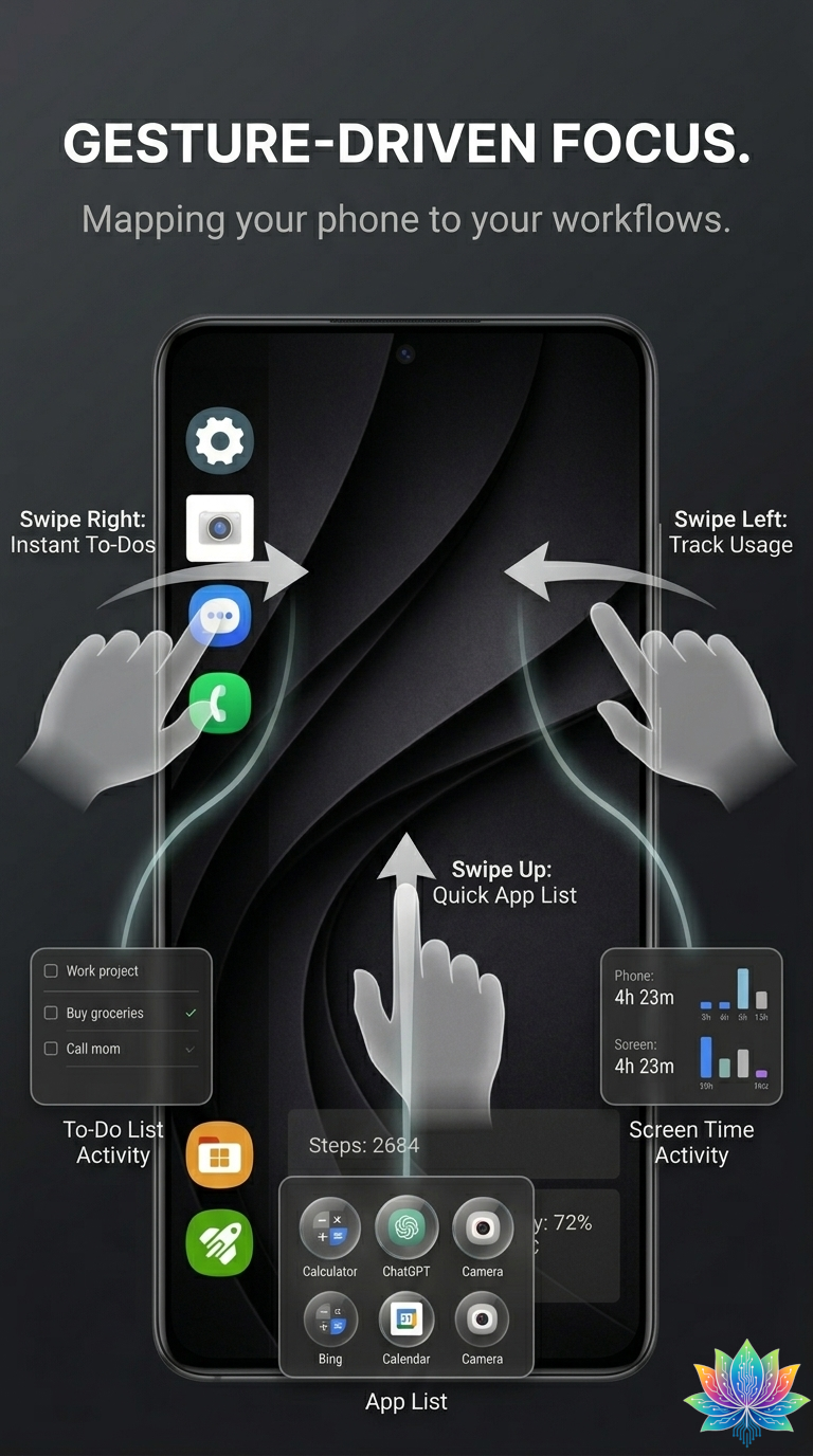 Minimal Launcher: Srishti Pro screenshot 2