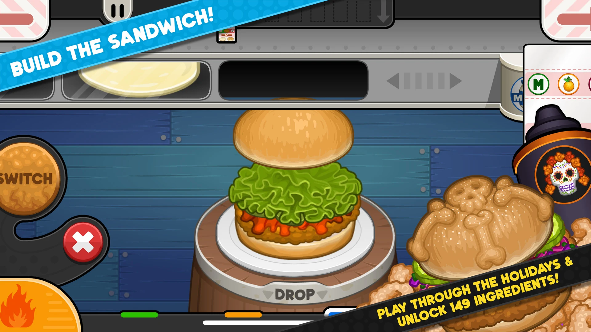 Papa's Cluckeria To Go! screenshot 3
