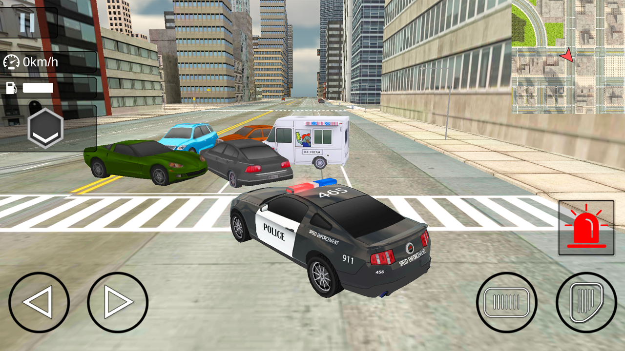 Police Car Simulator Cop Chase screenshot 4