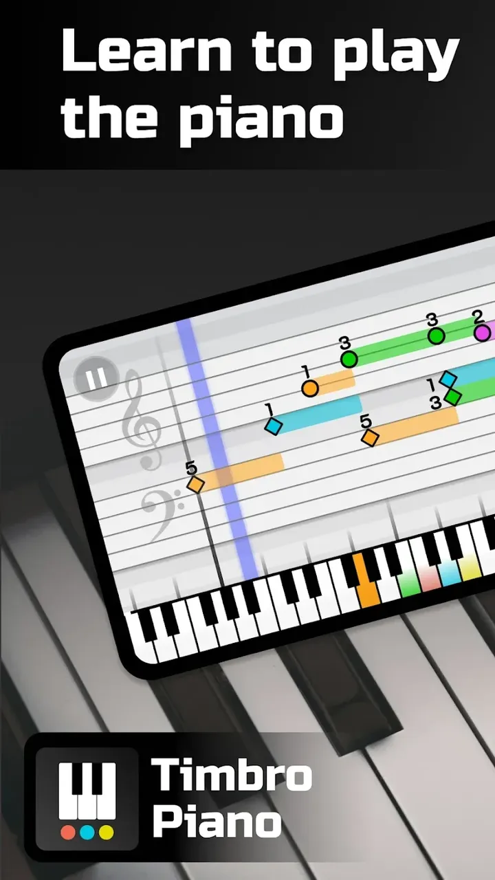Timbro Piano - Learn Piano screenshot 2