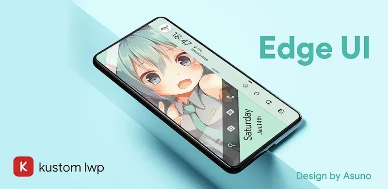 EdgeUI For KLWP screenshot 2