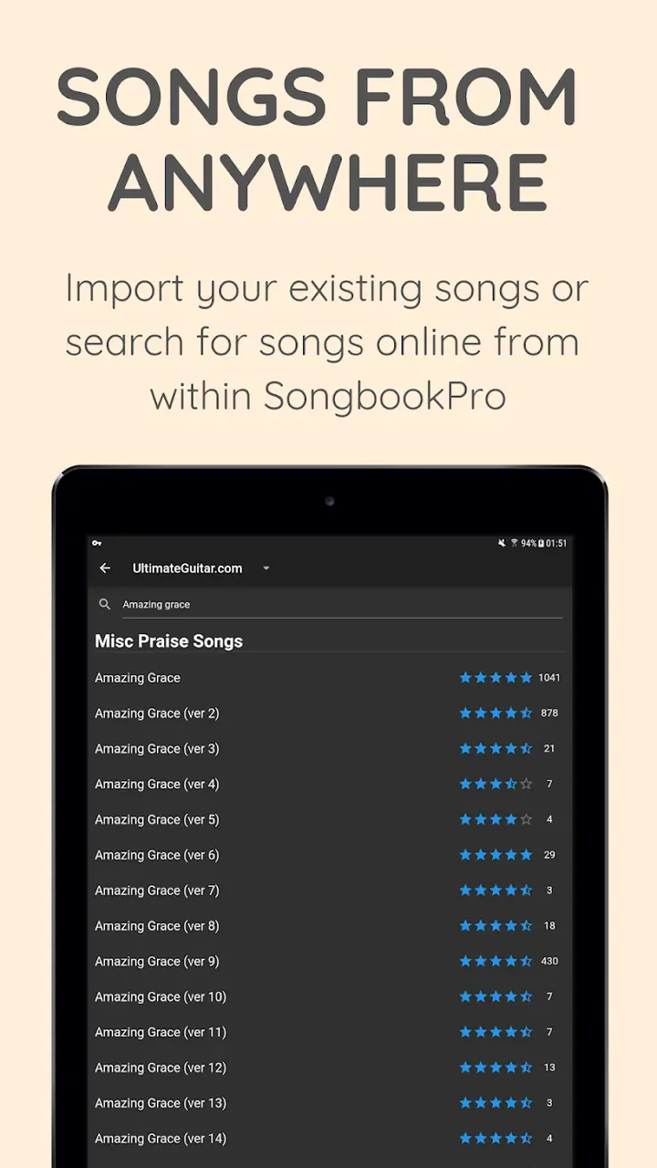 SongbookPro screenshot 6