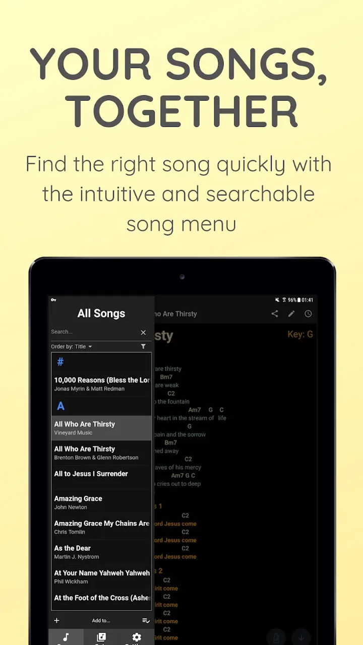 SongbookPro screenshot 2
